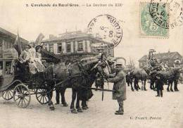 Paris 19  Eme  Cavalcade Du Boeuf Gras  La  Berline Du XIX - Konvolute, Lots, Sammlungen