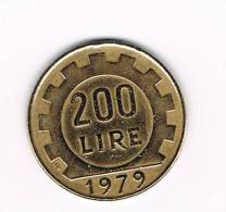 ITALIE  200 LIRE  1979 - 200 Lire
