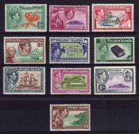 Pitcairn Islands - 1940/51 - George VI Definitives - MH - Pitcairneilanden