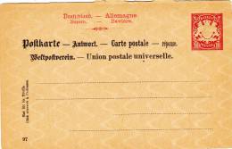 KONIGREICH BAYERN,ENTIERS POSTAUX,POSTAL STATIONERY,PC,GERMANY - Autres & Non Classés