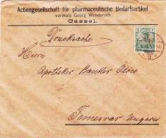 PERFORED,PERFORES,PERFIN,1901,SOCIETY FOR PHARMACEUTICAL PRODUCTS,AUSTRIA - Perfins