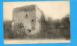 37 Semblançay - Ruines Du Château - Semblançay