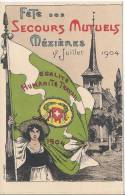 L791 - Mézières Fête Des Secours Mutuels 17 Juillet 1904 Illustration Turrian - Jorat-Mézières