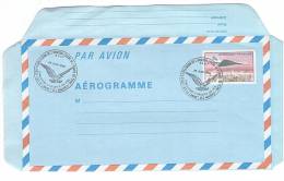 AVIATION - LE CANNET DES MAURES - ALAT - CONCORDE - 1989 - AEROGRAMME. - Aerogrammi