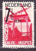 1932 A.N.V.V.  7½ + 3½ Cent Rood Met Rode Lijn Van Brug Naar Brug NVPH 246 - Variétés Et Curiosités