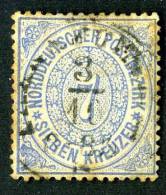 GS-439)  NORTH GERMAN CONF.  1869  Mi.#22 / Sc.#22  Used - Oblitérés