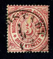 GS-447)  NORTH GERMAN CONF.  1869  Mi.#21 / Sc.#21  Used - Oblitérés