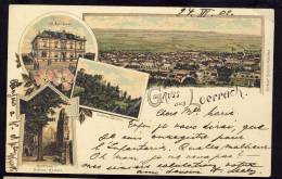 Cpa    LOERRACH         Litho     1902 - Lörrach