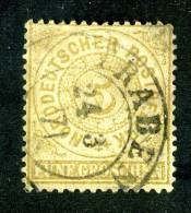 GS-457)  NORTH GERMAN CONF.  1869  Mi.#18 / Sc.#18  Used - Gebraucht