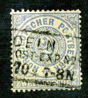 GS-462)  NORTH GERMAN CONF.  1869  Mi.#17 / Sc.#17  Used - Afgestempeld