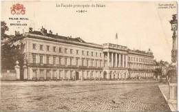 CPA - BRUXELLES - PALAIS ROYAL DE BRUXELLES - FACADE PRINCIPALE DU PALAIS  - 1900 - Museos