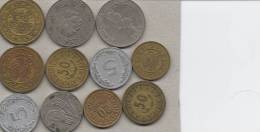 Tunisia  11 Coins   M-3 - Tunisie