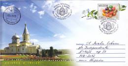 HAPPY EASTER,COVER FDC,2011,MOLDOVA - Pasen