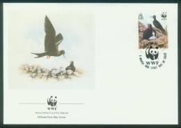 Ascension  1990  WWF - Adlerfregattvogel  (4 FDC  Kpl. )  Mi: 521-24 (13,00 EUR) - Ascension