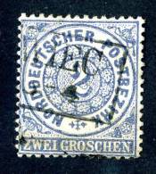 GS-474)  NORTH GERMAN CONF.  1869  Mi.#17 / Sc.#17  Used - Usati