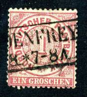 GS-483)  NORTH GERMAN CONF.  1860  Mi.#16 / Sc.#16 Used - Usados