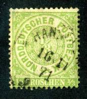 GS-497)  NORTH GERMAN CONF.  1869  Mi.#14 / Sc.#14 Used - Used