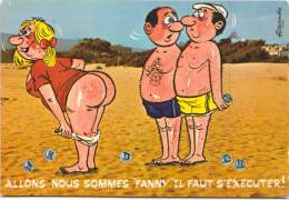 Pétanque - Allons, Nous Sommes "fanny" Il Faut S´exécuter - Illustrateur Alexandre - Petanca