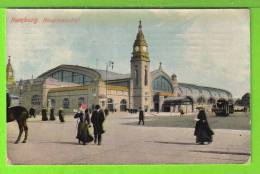 HAMBURG / HAUPTBAHNHOF / Carte écrite En 1909 - Mitte