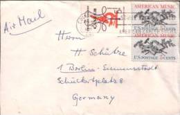 USA - Umschlag Echt Gelaufen / Cover Used (l 659) - Lettres & Documents