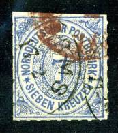 GS-516)  NORTH GERMAN CONF.  1868  Mi.#10 / Sc.#10  Used - Afgestempeld