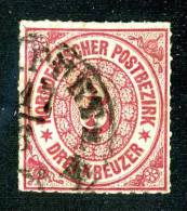 GS-522)  NORTH GERMAN CONF.  1868  Mi.#9 / Sc.#9  Used - Used