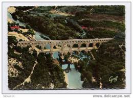 Cpsm Pont Du Gard, Carte Dentelée - Remoulins