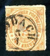 GS-525)  NORTH GERMAN CONF.  1868  Mi.#8 / Sc.#8  Used - Oblitérés