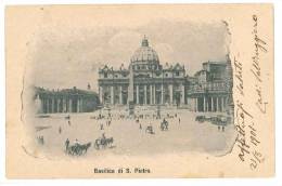 4412 LAZIO ROMA VATICANO 1901 VIAGGIATA - San Pietro