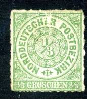 GS-558)  NORTH GERMAN CONF.  1868  Mi.#2 / Sc.#2  Mint No Gum - Postfris