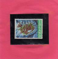 ISLANDA - ICELAND - ISLANDE 1972 ISLE MAP RILEVAMENTO FOTOGRAFICO DELL´ISOLA USED - Used Stamps