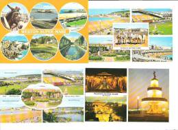 UK - 4 Card Set - Somerset - Weston Super Mare - Weston-Super-Mare