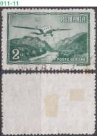 ROMANIA, 1931, Junkers Monoplane, Sc./ Mi.: C17 / 419 - Used Stamps