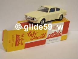 Solido OPEL GTE Rallye (1978) - Réédition Hachette Collection (NEUVE ! Avec Boîte D'origine) - Solido