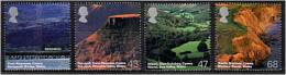 GRANDE BRETAGNE 2004 - Paysages Du Pays De Galles (Train, Pont) Serie Neuve Sans Charniere (Yvert 2565/68) - Unused Stamps