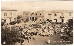 ERITREA - ASMARA PIAZZA ROMA - MERCATO/MARKET - 1913 - Erythrée