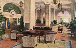 Hotel New Grand Yokohama Lobby Old Japan Postcard - Yokohama