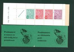 Finland. 1974 Slot-Machine Booklet  Mnh. 0.10-2x0.20. 0.50. Coats Of Arms. - Markenheftchen