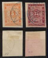 Bulgarien Bulgaria Porto Mi# 4-5 Gest. M€ 47,- - Gebruikt