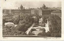 Alte AK Wien 1922, I. Bezirk, Volksgarten Mit Museen - Museums