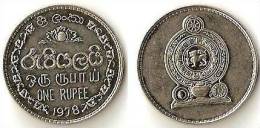 Sri Lanka  1 Rupee  1978 - Sri Lanka