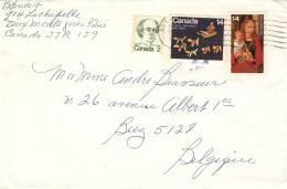 Canada N° 509 + 671 + 683 Obl. Sur Lettre - Lettres & Documents