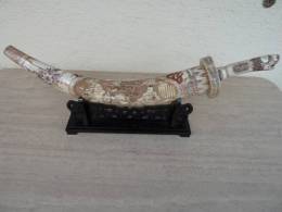 Schwert Aus Elefantenknochen, Elephantbone-knife ( Sword ), 72 Cm, Weight =  1500 G ! - Art Asiatique