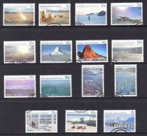 Australian Antarctic 1984 Scenes Set Of 15 Used - Gebraucht