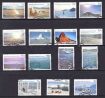 Australian Antarctic 1984 Scenes Set Of 15 Used - Oblitérés