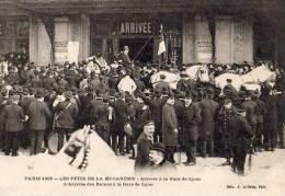 Paris 75  Fêtes De La Mi-Carême 1905   Arrivée Des Reines A La Gare De Lyon - Sets And Collections