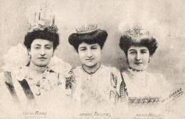 Paris 75  Fêtes De La Mi-Carême 1905   Les Reines D'Italie - Lots, Séries, Collections