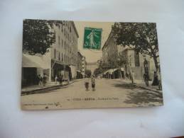 CPA Corse. Bastia. Boulevard Du Palais.Collection Simon Damiani. - Bastia