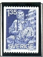 SUECIA 1982 - VENDEDOR DE PERIODICOS - YVERT Nº 1167 - Nuevos