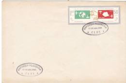 FILATELIC FAIR SINAIA,SPECIAL COVER,1990,ROMANIA - Exploradores